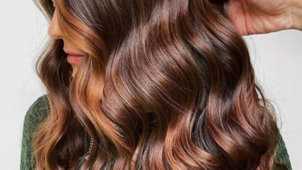 cores de cabelo com efeito glossy